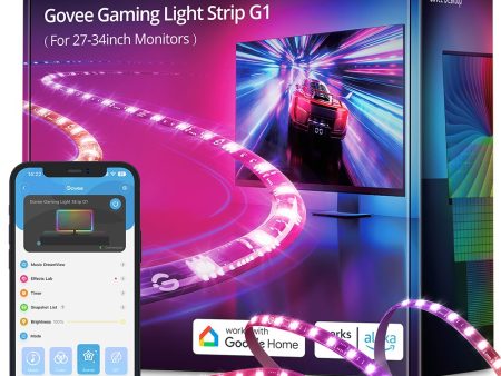 Govee Gaming Lightstrip G1 - Sort Online