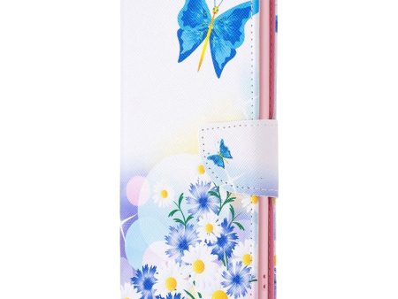 EIDERWOOD Samsung Galaxy A16 Læder Cover m. Pung & Print - Sommerfugl & Blomster Online Hot Sale