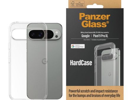 Google Pixel 9 Pro XL Cover PanzerGlass HardCase - Gennemsigtig Hot on Sale