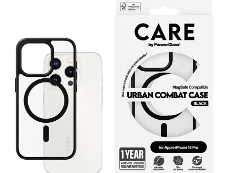 CARE by PanzerGlass iPhone 15 Pro FLAGSHIP Urban Combat Case - MagSafe Kompatibel Cheap