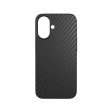 Epico iPhone 16 Mag+ Hybrid Carbon Case - MagSafe Kompatibel - Sort Hot on Sale