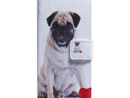 Google Pixel 6 Læder Cover m. Pung & Print - Hund Hot on Sale