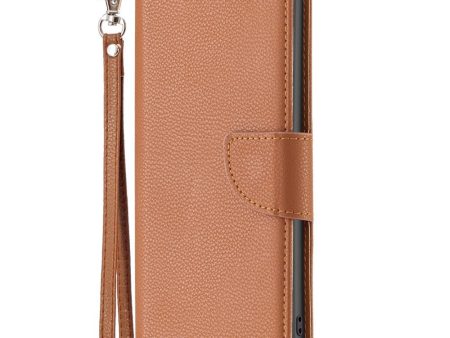 EIDERWOOD Xiaomi Redmi Note 13 (5G) Litchi Læder Cover m. Pung & Strop - Brun Discount