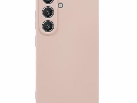 EIDERWOOD - Samsung Galaxy S25 Blødt Plast Cover - Anti-Ridse Beskyttelse med Fiberforing - Lyserød Online Hot Sale