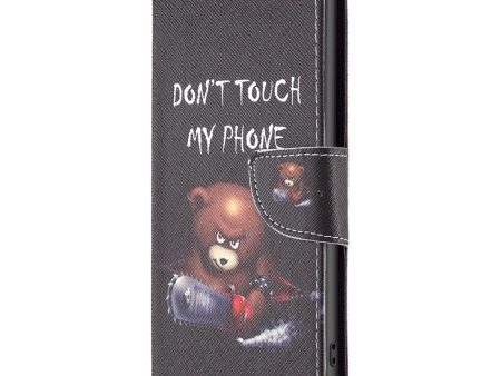 EIDERWOOD Xiaomi Redmi Note 13 Pro (4G)   Poco M6 Pro Læder Cover m. Pung & Print -  Don t Touch My Phone  Bjørn Online Hot Sale