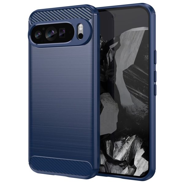 EIDERWOOD Google Pixel 9 Pro XL Brushed Carbon Cover - Blå Supply