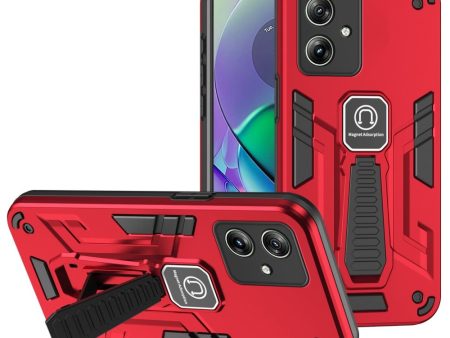 EIDERWOOD Motorola Moto G54 Håndværker Cover m. Kickstand - Rød Online