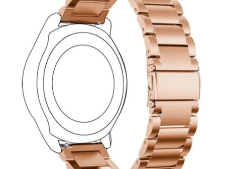 Universal 14mm Stainless Steel Smartwatch Rem - Rose Gold Online Hot Sale