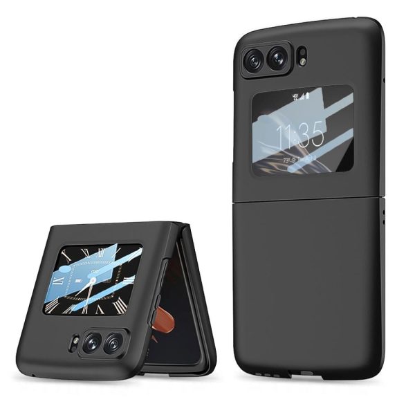 Motorola Razr 2022 Tech-Protect Icon Plastik Cover - Sort For Sale