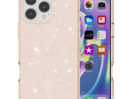 EIDERWOOD iPhone 16 Pro Max Hybrid Plastik Cover - Guld Glitter For Discount