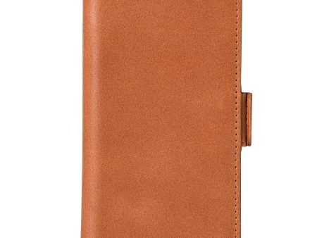 iPhone 16 dbramante1928 Copenhagen Slim Ægte Læder Cover m. Pung - Tan Cheap