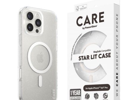 CARE by PanzerGlass iPhone 16 Pro Max FLAGSHIP Urban Combat Case - MagSafe Kompatibel - Star Lit   White For Cheap