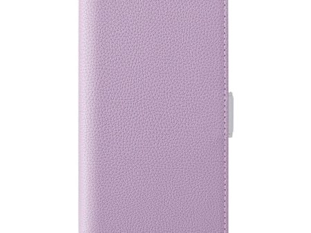 Samsung Galaxy A34 (5G) Litchi Læder Cover m. Ståfunktion - Lilla Hot on Sale