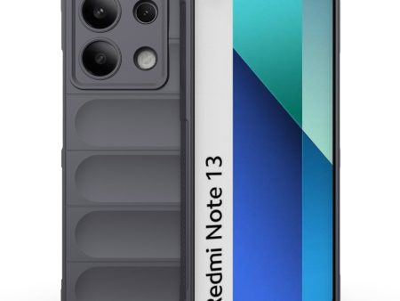 EIDERWOOD Xiaomi Redmi Note 13 (4G) Fleksibelt Plastik Cover - Grå Cheap