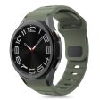 Samsung Galaxy Watch 4   5   6   7   FE Tech-Protect Silicone Line Urrem - Mørkegrøn Hot on Sale