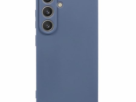 EIDERWOOD - Samsung Galaxy S25 Blødt Plast Cover - Anti-Ridse Beskyttelse med Fiberforing - Blå Online Hot Sale