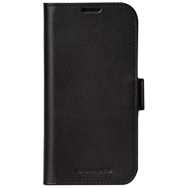 iPhone 16 dbramante1928 Copenhagen Slim Ægte Læder Cover m. Pung - Black Online Hot Sale