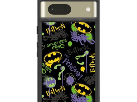 Google Pixel 7 RhinoShield SolidSuit Cover m. Batman - Supervillains & Batman Supply