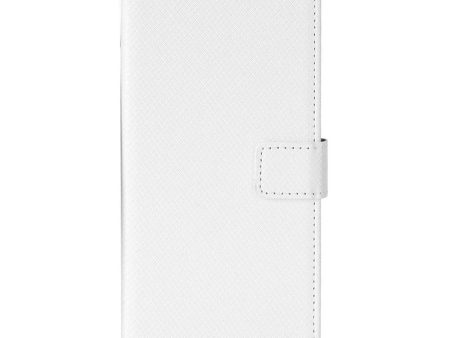 TCL 30 (4G 5G)   30+ Læder Cover m. Diamant Tekstur - Hvid on Sale