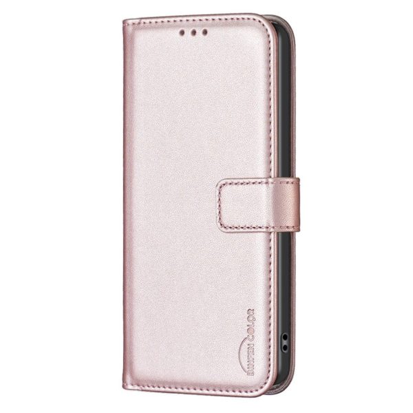 HMD Pulse+ Kunstlæder Flip Cover m. Kortholder & Ståfunktion - Rose Gold Online