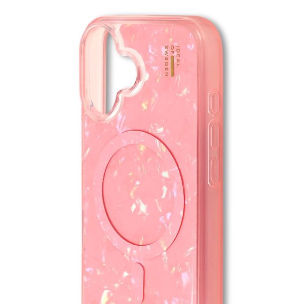 iDeal Of Sweden iPhone 16 Pearlized Case - MagSafe Kompatibel - Pink Discount