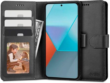 Xiaomi Redmi Note 13 (4G) Tech-Protect Wallet m. Pung - Sort Online Hot Sale