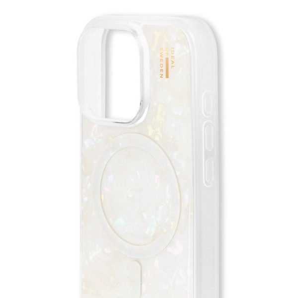 iDeal Of Sweden iPhone 16 Pearlized Case - MagSafe Kompatibel - White For Discount