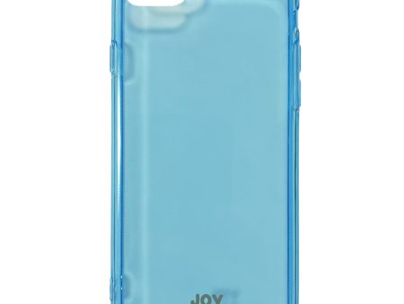 iPhone SE (2022   2020)   8   7   6   6S Joy Case Fleksibelt Plastik Cover - Gennemsigtig   Blå Online now