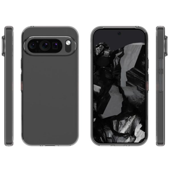 EIDERWOOD Google Pixel 9 Pro XL Fleksibelt Plastik Cover - Gennemsigtig For Sale