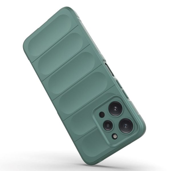 Xiaomi Redmi 12 (4G) Fleksibelt Plastik Cover - Grøn Online Sale