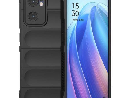 Oppo Reno7 (5G)   Find X5 Lite Fleksibelt Plastik Cover - Sort Hot on Sale