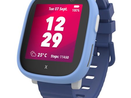 Xplora X6play Smartwatch til Børn m. Skridttæller og Skolemodus - Blå Online