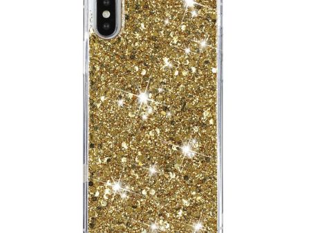 EIDERWOOD iPhone X   XS Glitter Cover - Guld Fashion