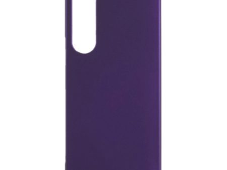 Sony Xperia 1 V Hårdt Plastik Cover - Lilla Hot on Sale