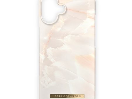 iDeal Of Sweden iPhone 16 Fashion Case - MagSafe Kompatibel - Rose Pearl Marble For Cheap