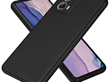 EIDERWOOD Motorola Moto G53 Liquid Silikone Cover - Sort Fashion