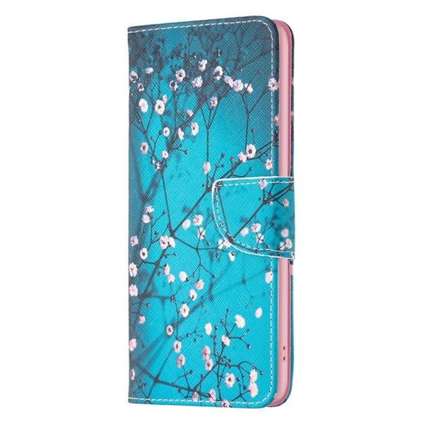 EIDERWOOD Xiaomi Redmi Note 13 Pro (4G)   Poco M6 Pro Læder Cover m. Pung & Print - Træ med Blomster For Sale