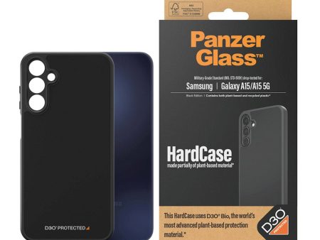 Samsung Galaxy A15   A15 (5G) Cover PanzerGlass D3O Bio HardCase - Sort Online Sale