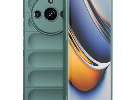 EIDERWOOD Realme 11 Pro+ 5G   11 Pro 5G Fleksibelt Plastik Cover - Grøn Fashion