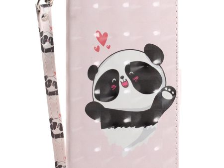 Sony Xperia 1 V Læder Cover m. Print - Glad Panda Sale