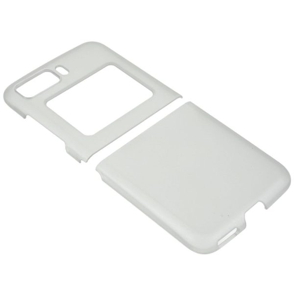 Motorola Razr 2022 Plastik Bagside Cover - Mat Gennemsigtig Online Sale