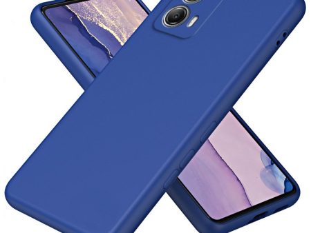 EIDERWOOD Motorola Moto G53 Liquid Silikone Cover - Blå Sale