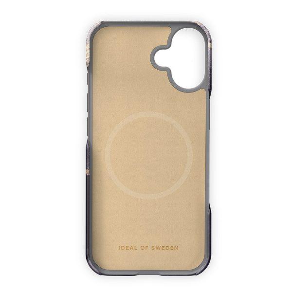 iDeal Of Sweden iPhone 16 Fashion Case - MagSafe Kompatibel - Golden Twilight Marble Hot on Sale