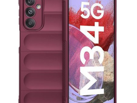 Samsung Galaxy M34 (5G)   F34 (5G) Fleksibelt Plastik Cover - Vinrød Fashion