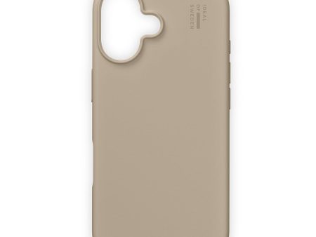 iDeal Of Sweden iPhone 16 Silicone Case - MagSafe Kompatibel - Beige Supply