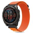 Universal Garmin 26mm QuickFit Tech-Protect Nylon Pro Rem - Orange Online Sale