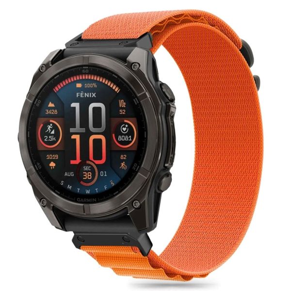 Universal Garmin 26mm QuickFit Tech-Protect Nylon Pro Rem - Orange Online Sale