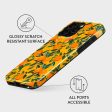 Burga iPhone 15 Pro Tough Fashion Case - Orange Lemonade on Sale