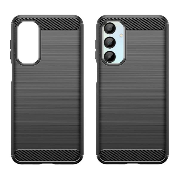 EIDERWOOD Samsung Galaxy A16 (4G 5G) Brushed Carbon Plastik Cover - Sort on Sale