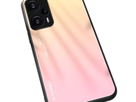 Xiaomi Poco F5 Cover m. Glas Bagside - Lyserød Supply